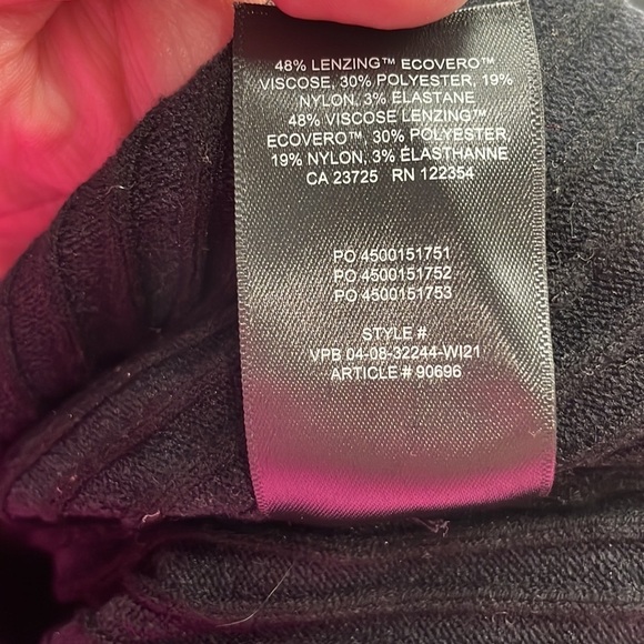 Aritzia Wilfred ribbed sweater dress curvy fitted Layla dress midi sz sm - Picture 5 of 11